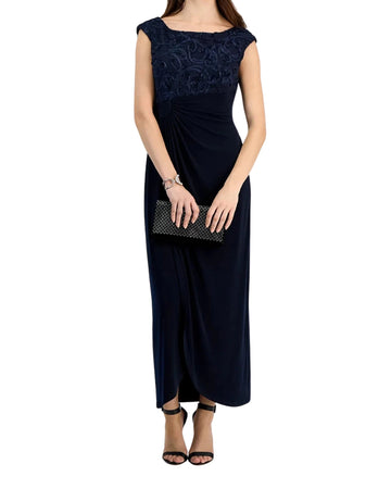 CONNECTED APPAREL Women Matte Stretch Dress