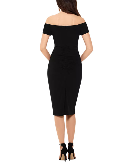 XSCAPE Women Off Shoulder Dress