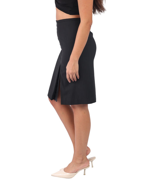 BCBG MAXAZRIA Women Lined Soft Skirt
