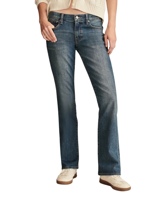 LUCKY BRAND Women Mid Rise Boot Jeans