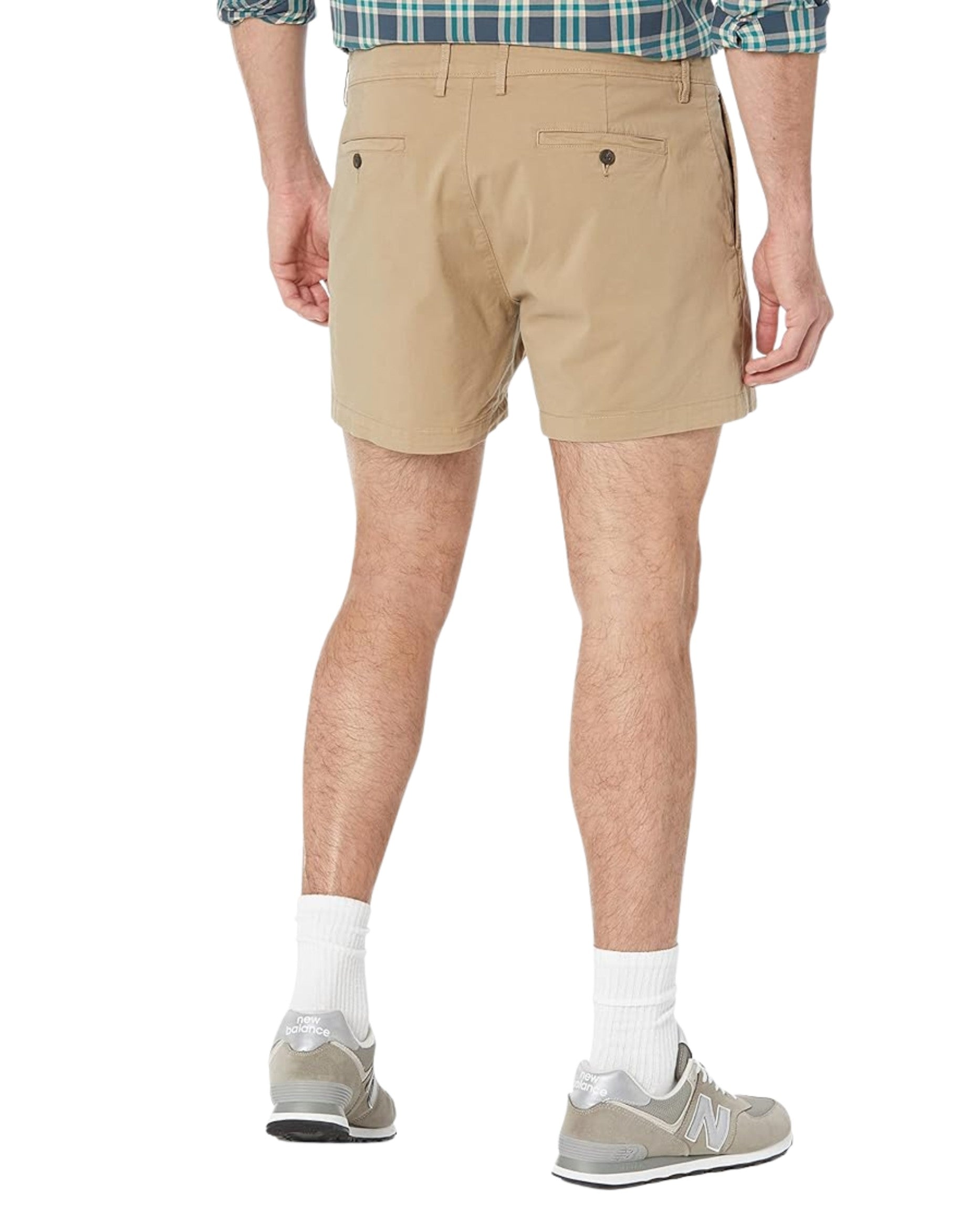 GOODTHREADS Men Inseam Flat Front Short