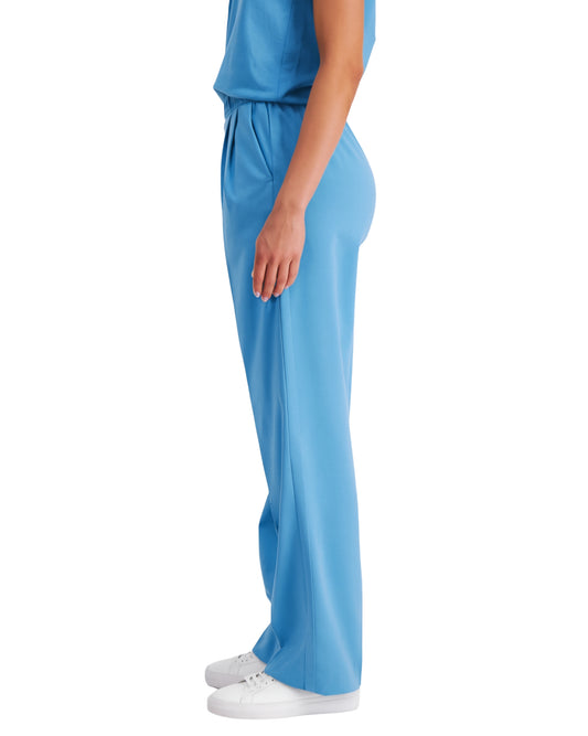 BAR III Women High Rise Pleated Wide-Leg Pant