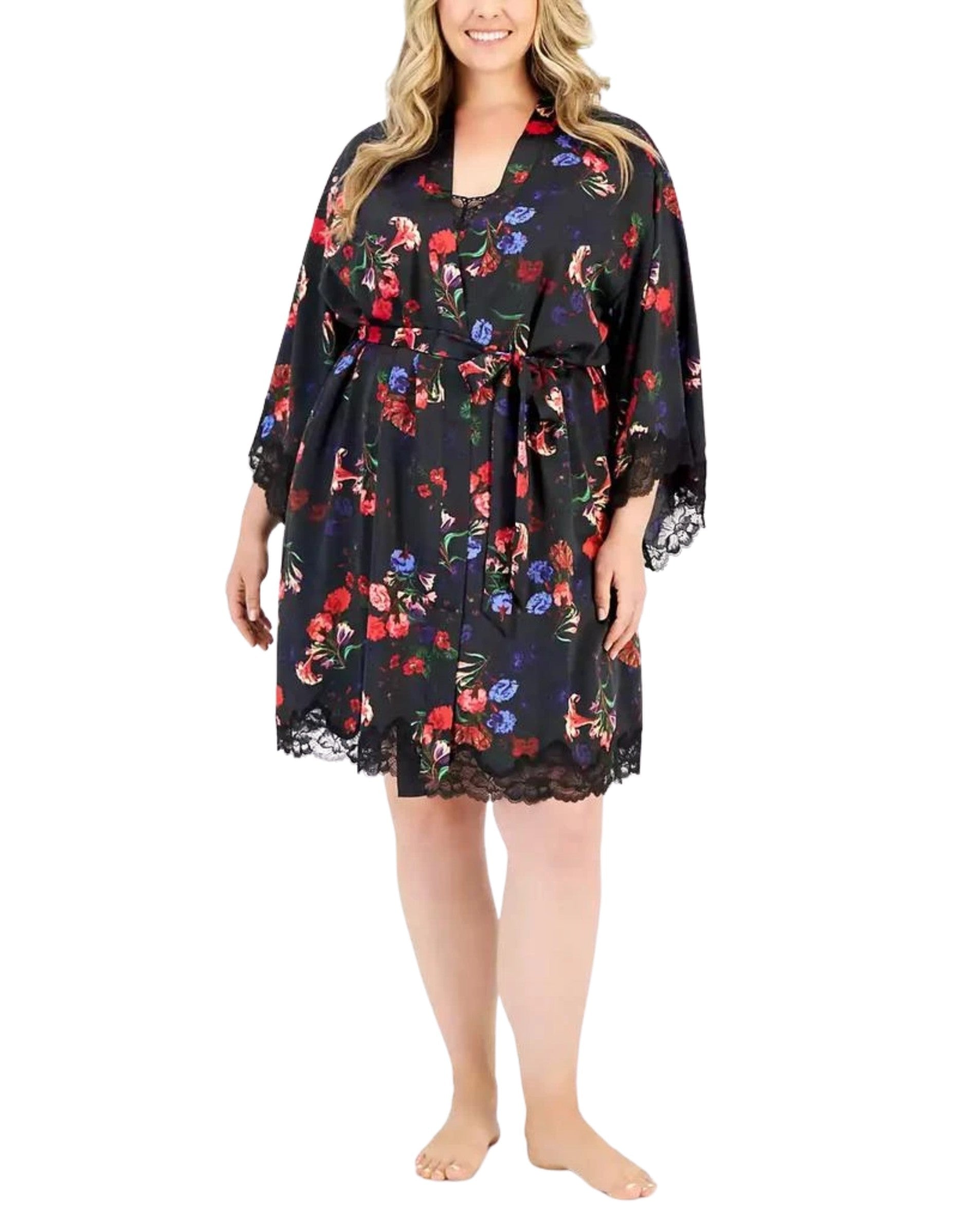 INC INTERNATIONAL CONCEPTS Women Floral Robe