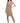 KASPER Women Brown Multi Sleeveless Signature Wrap Midi Dress