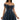B.DARLIN Women Sequined Embroidery Blooms Dress