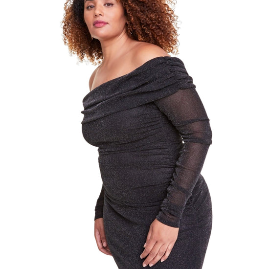 B DARLIN Women Glitter Gown Dress