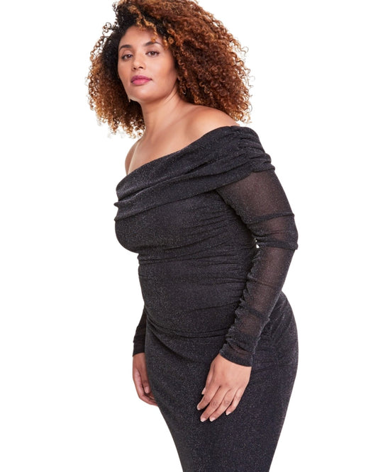 B DARLIN Women Glitter Gown Dress