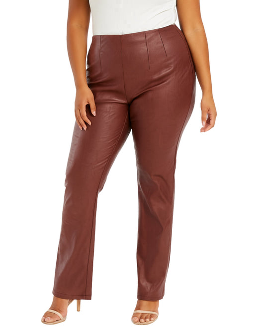 KIABI Women Leather Pant