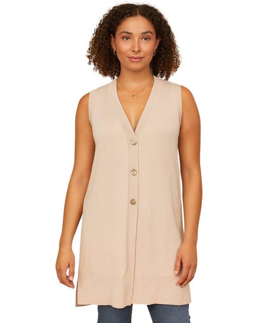 ENCUENTRO Women Cozy Button Jacket
