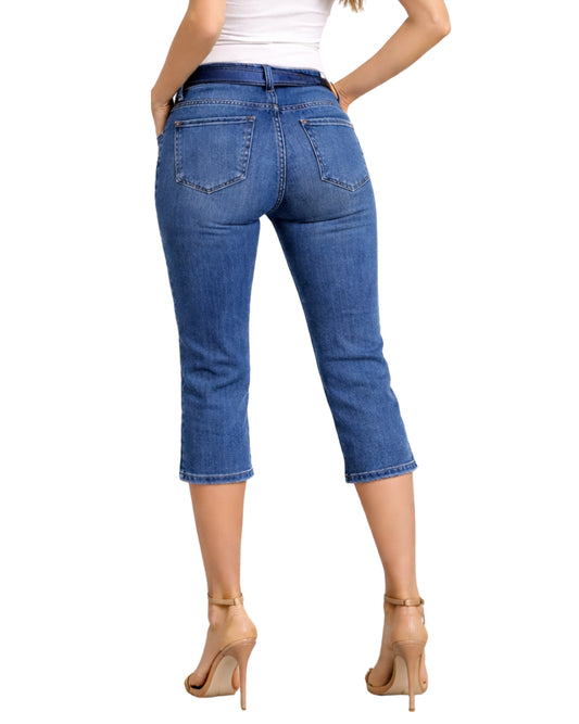 C & A Women Skinny Capri Pant