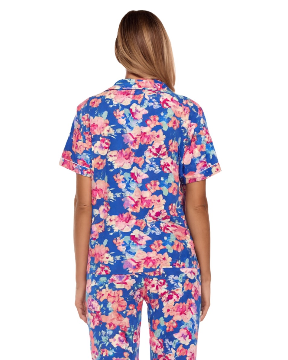 FLORA Women All Over Flower Pattern Shirt