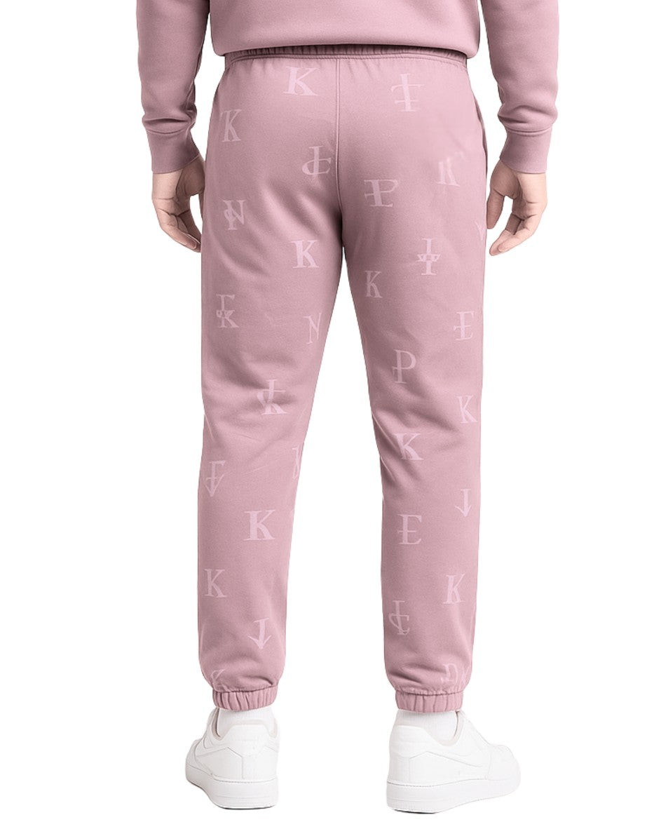 NIKE Men Tonal Monogram Pattern Sport Pant