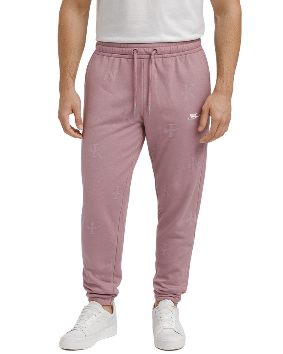 NIKE Men Tonal Monogram Pattern Sport Pant