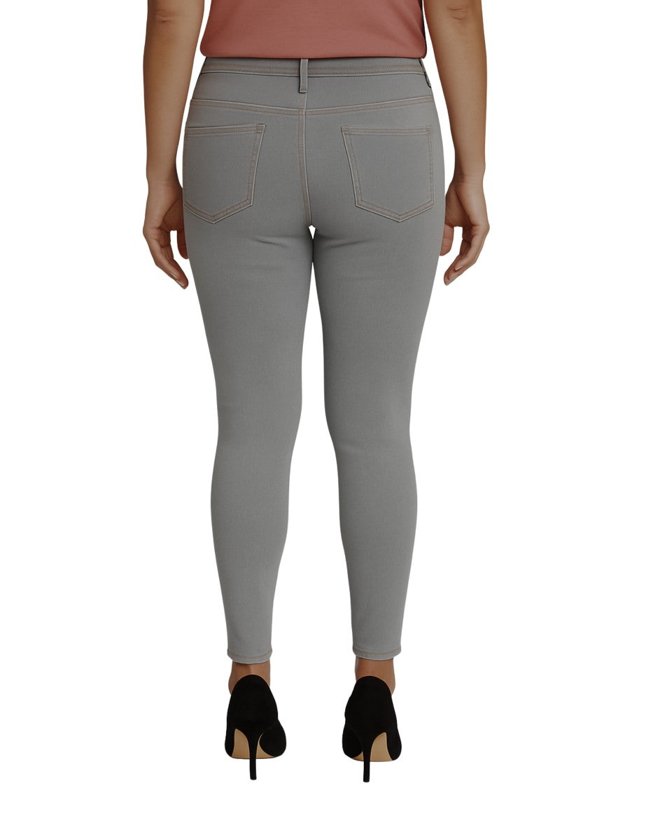 YSABEL MORA Women Rip Indigo Jeans