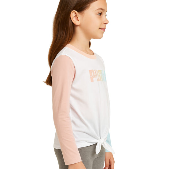PUMA Baby Girl Casual Soft T-Shirt