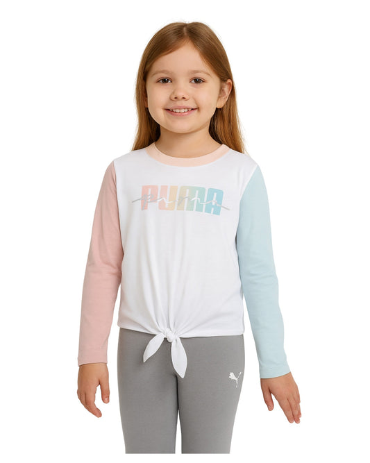 PUMA Baby Girl Casual Soft T-Shirt