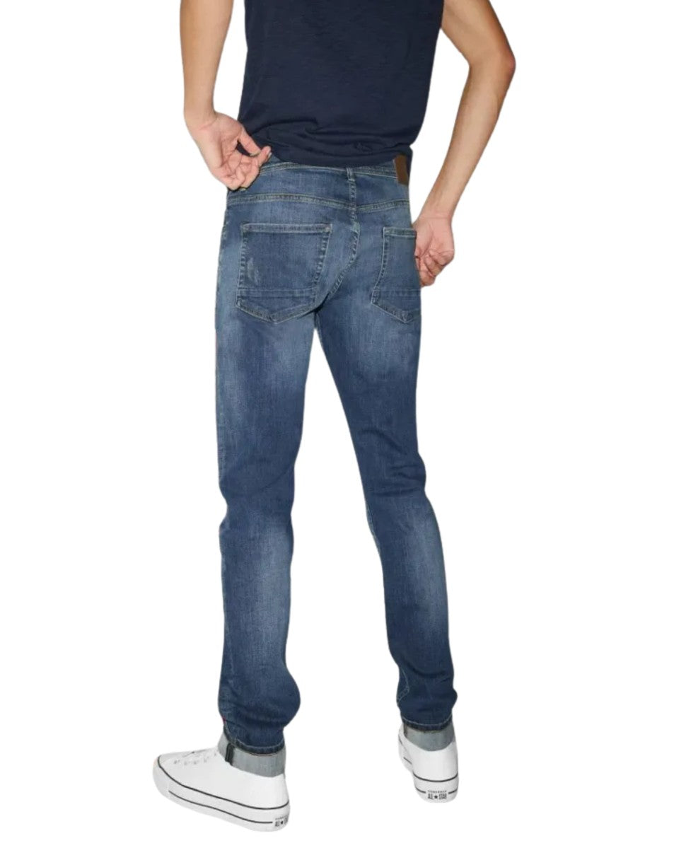 C & A Clockhouse Men Slim Ripped Detailing Jeans