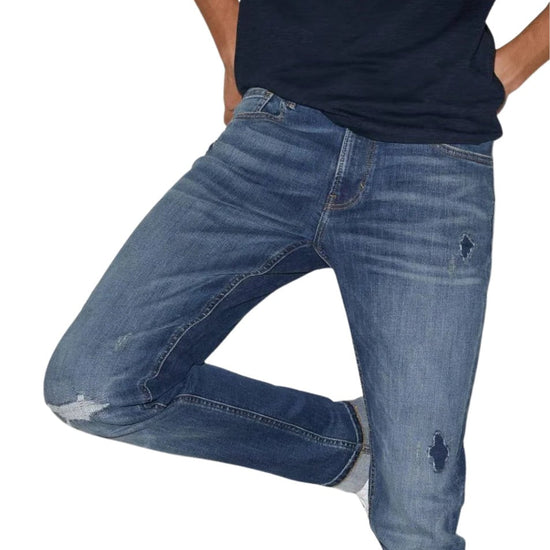 C & A Clockhouse Men Slim Ripped Detailing Jeans
