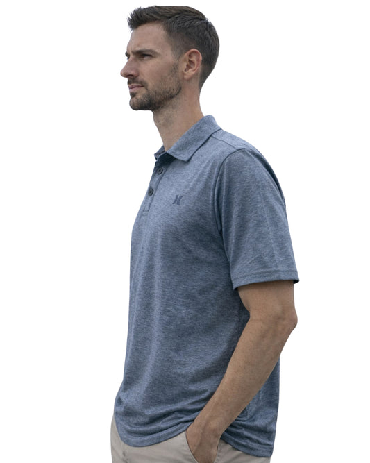 HURLEY Men Casual Polo Neck T-Shirt