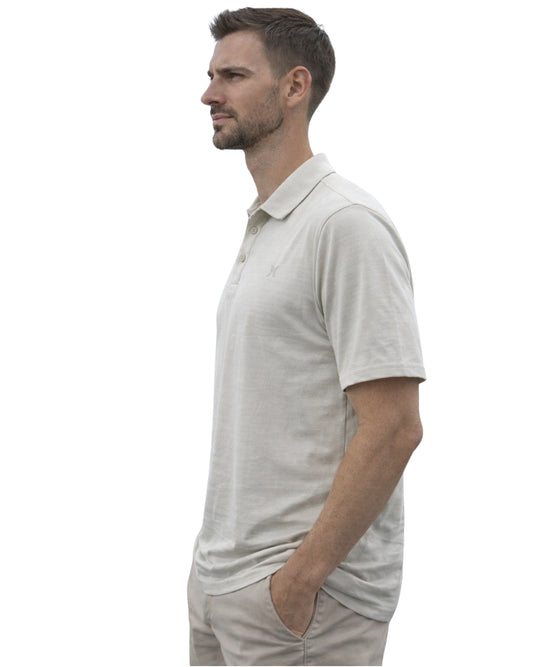 HURLEY Men Soft Polo Neck T-Shirt
