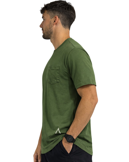 ACRUX Men Casual Short Sleeve T-Shirt