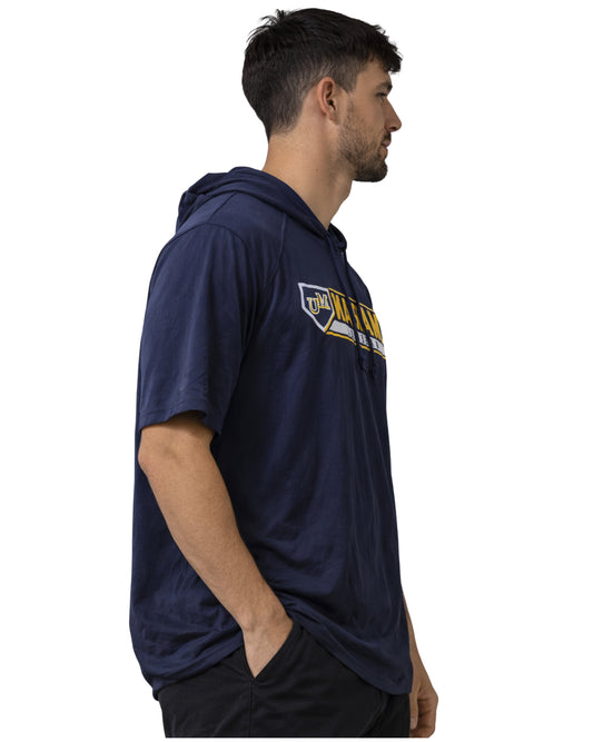 BADGER SPORT Men Short Sleeve Hoodie
