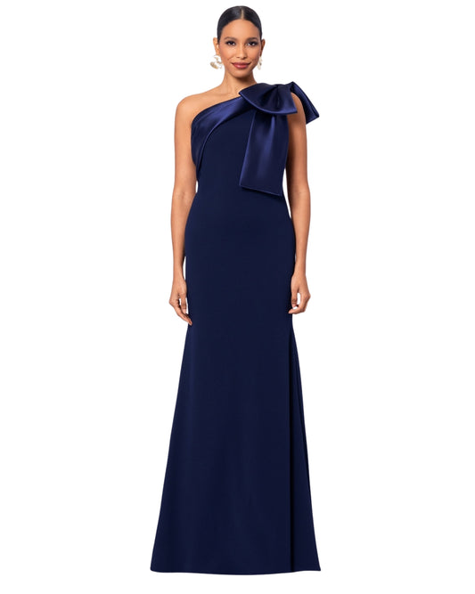 BETSY & ADAM Women One Shoulder Dress
