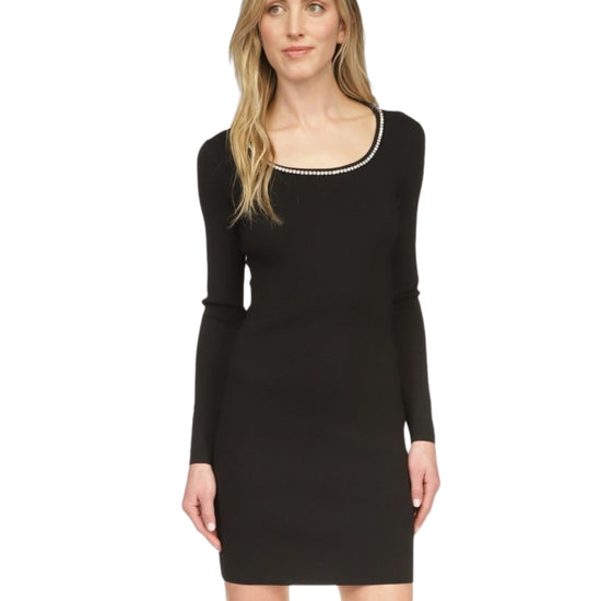 MICHAEL KORS Women Embellished Scoop Neck Dress