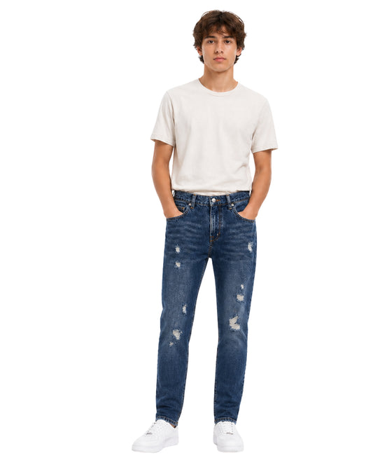 RING OF FIRE Boys Rip Jeans