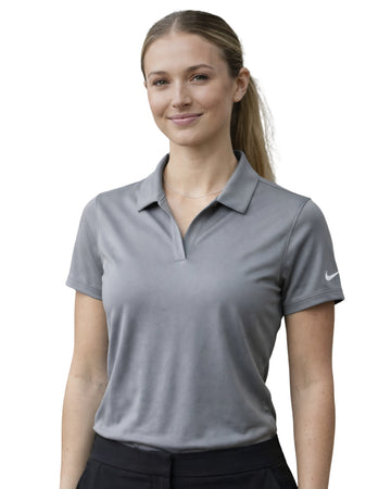 NIKE Women Polo Neck Sport T-Shirt