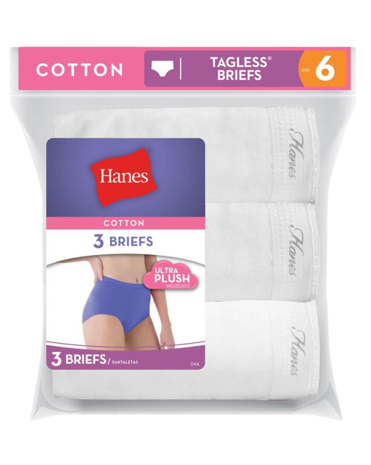 HANES Women Comfort Paanties 3 Pcs
