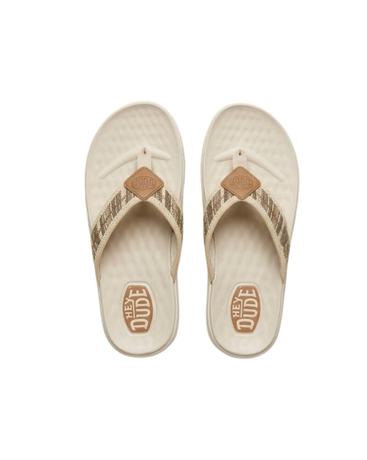 HEY DUDE Men Artisan Woven Strap Slipper