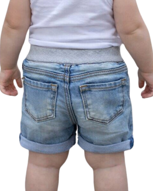 VIGOSS Baby Girls Bermuda Jean Short