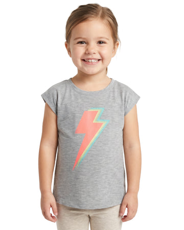 OKIE DOKIE Baby Girls Eye Catching T-Shirt