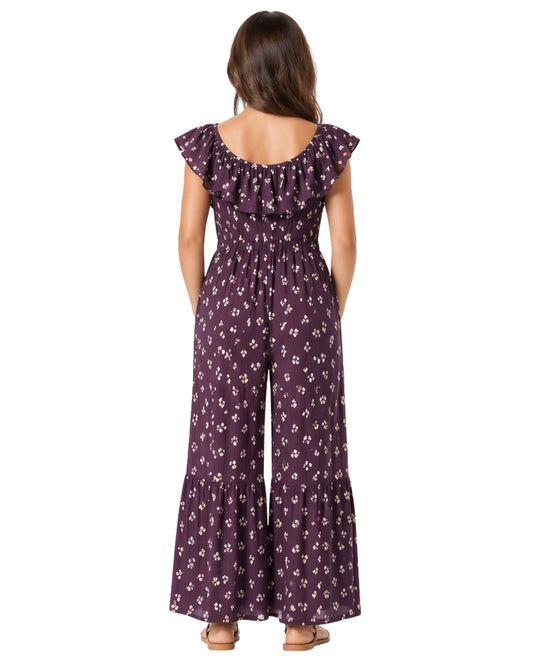 JUSTICE Kids Girls Sleeveless Floral Overall
