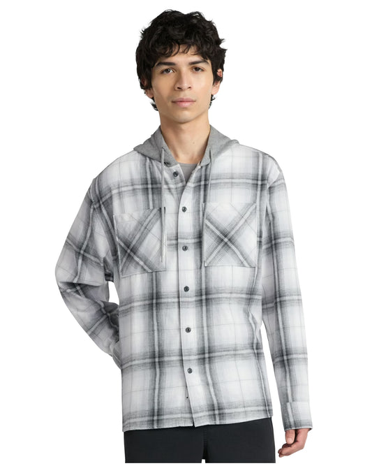 NO BOUNDARIES Men Designed Long Sleeve Shirts