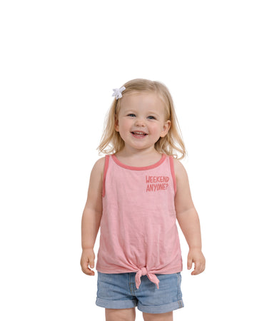 OKIE DOKIE Baby Girls Casual Sleeveless T-Shirt