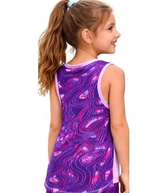 XERSION Girls Back Graphic Relaxed T-Shirt