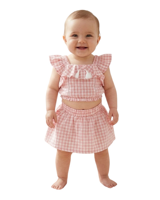 BCBG GIRLS Baby Girls Designed Set 2 Pcs