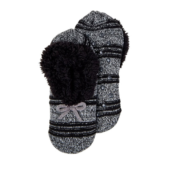 SECRET TREASURES Women Bow Slipper Socks