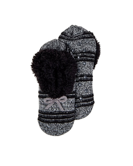 SECRET TREASURES Women Bow Slipper Socks