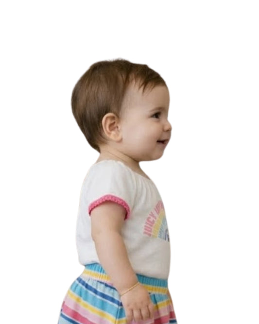JUICY COUTURE Baby Girls Designed T-Shirt