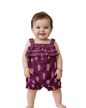 CARTER'S Baby Girls Designed Overall