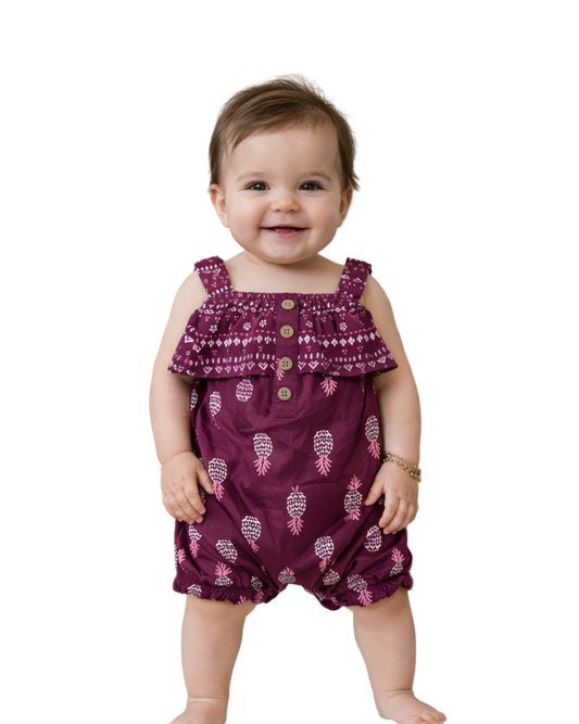 CARTER'S Baby Girls Designed Overall