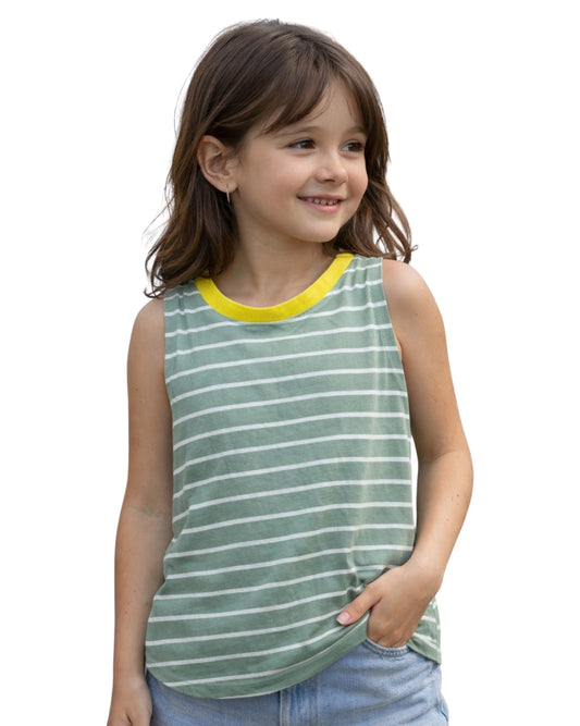 THERE ABOUT Kids Girls Stripped T-Shirt
