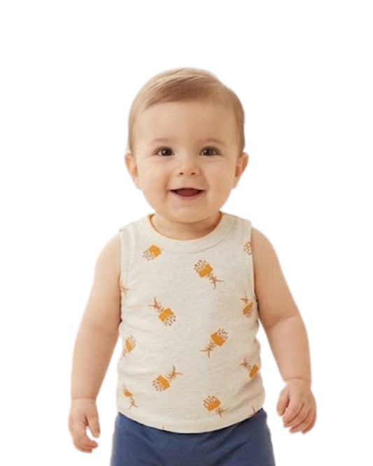 OKIE DOKIE Baby Boys Sleeveless T-Shirt