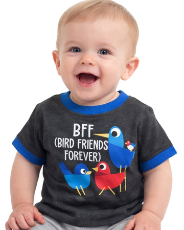 OKIE DOKIE Baby Boys Birds Graphic T-Shirt