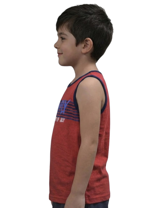 CITY STREETS Kids Boys Sleeveless T-Shirt