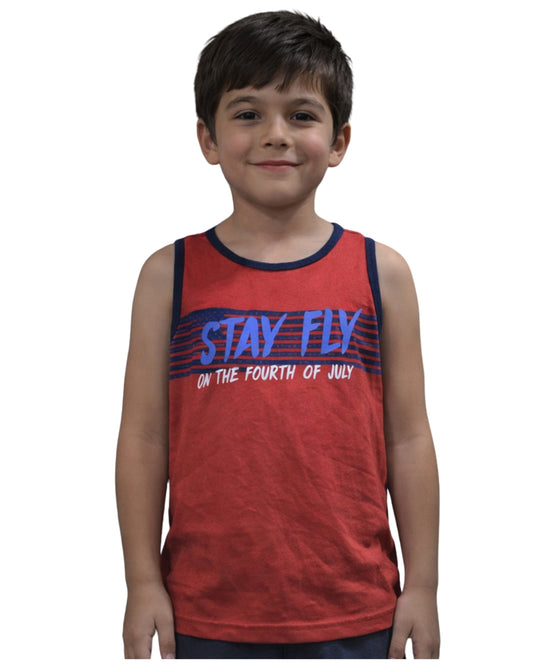 CITY STREETS Kids Boys Sleeveless T-Shirt