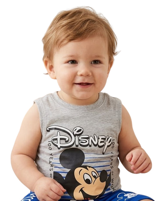 DISNEY Baby Boys Comfort Sleeveless T-Shirt